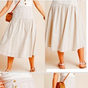 Anthropology "Evonna" skirt